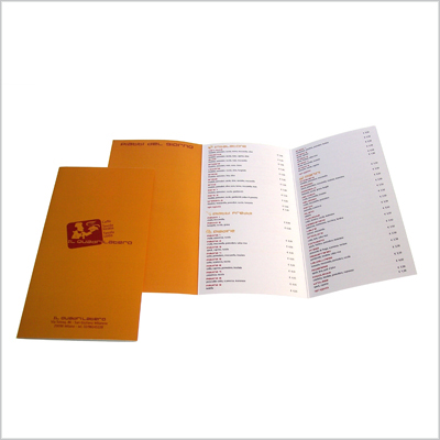 Menu tre ante